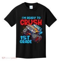 Crush 1st Grade Monster Truck Kids Back To School Kids T-Shirt thumb 0