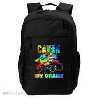 Crush 1st Grade Dinosaur Monster Truck Back to School Backpack thumb 0