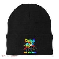 Crush 1st Grade Dinosaur Monster Truck Back to School Beanie thumb 0