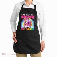 Crush 1st Grade Dabbing Unicorn Back To School Gift Apron thumb 2