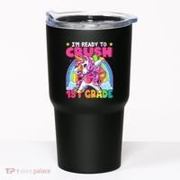 Crush 1st Grade Dabbing Unicorn Back To School Gift Tumbler thumb 0