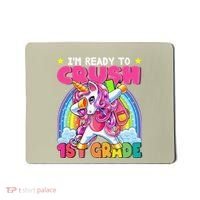 Crush 1st Grade Dabbing Unicorn Back To School Gift Mousepad thumb 0