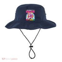 Crush 1st Grade Dabbing Unicorn Back To School Girl Gift Bucket Hat thumb 0
