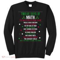 Christmas 12days Of Math Sweatshirt thumb 0