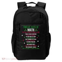 Christmas 12days Of Math Backpack thumb 0