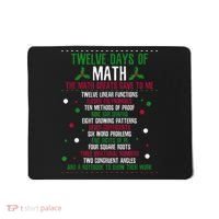 Christmas 12days Of Math Mousepad thumb 0