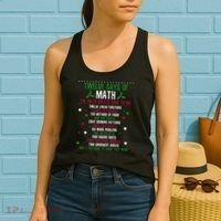 Christmas 12days Of Math Women's Tank Top thumb 2