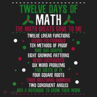 Christmas 12days Of Math Hat thumb 2