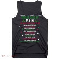 Christmas 12days Of Math Tank Top thumb 0