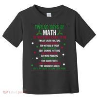 Christmas 12days Of Math Toddler T-Shirt thumb 0