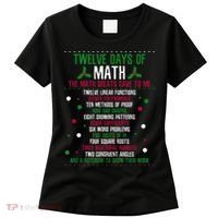 Christmas 12days Of Math Women's T-Shirt thumb 0