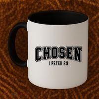 Chosen 1 Peter 2:9 Bible Verse Christian Coffee Mug thumb 2