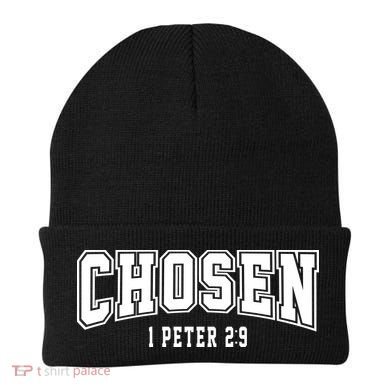 Chosen 1 Peter 2:9 Bible Verse Christian Beanie