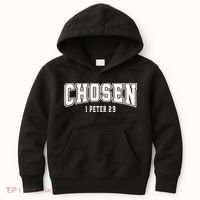 Chosen 1 Peter 2:9 Bible Verse Christian Kids Hoodie thumb 0