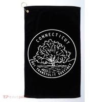 Connecticut 1788 State Of Connecticut Golf Towel thumb 0