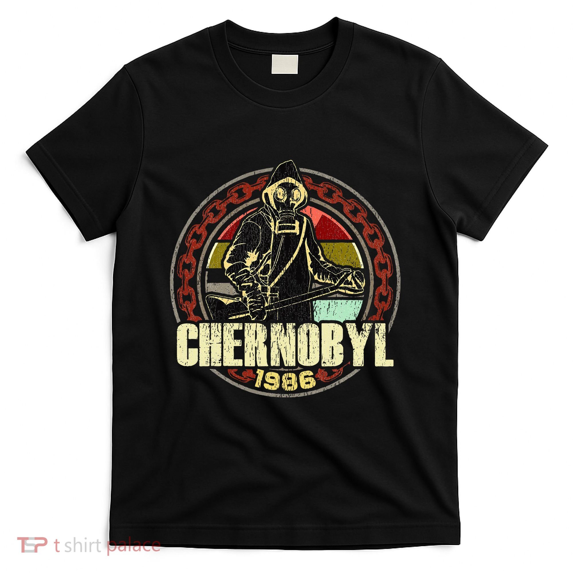 Chernobyl 1986 Vintage Nuclear Power Plant Disaster T-Shirt