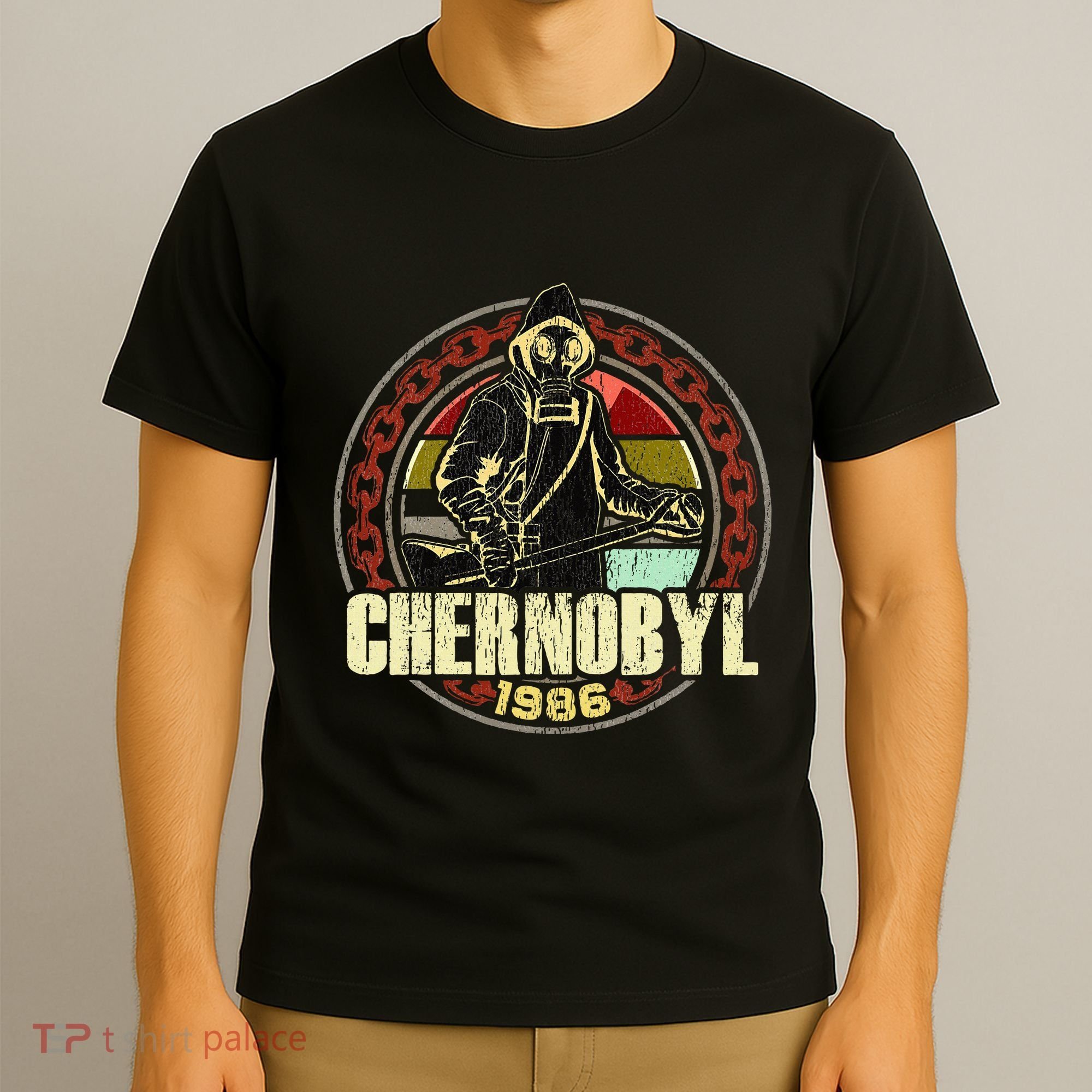 Chernobyl 1986 Vintage Nuclear Power Plant Disaster T-Shirt
