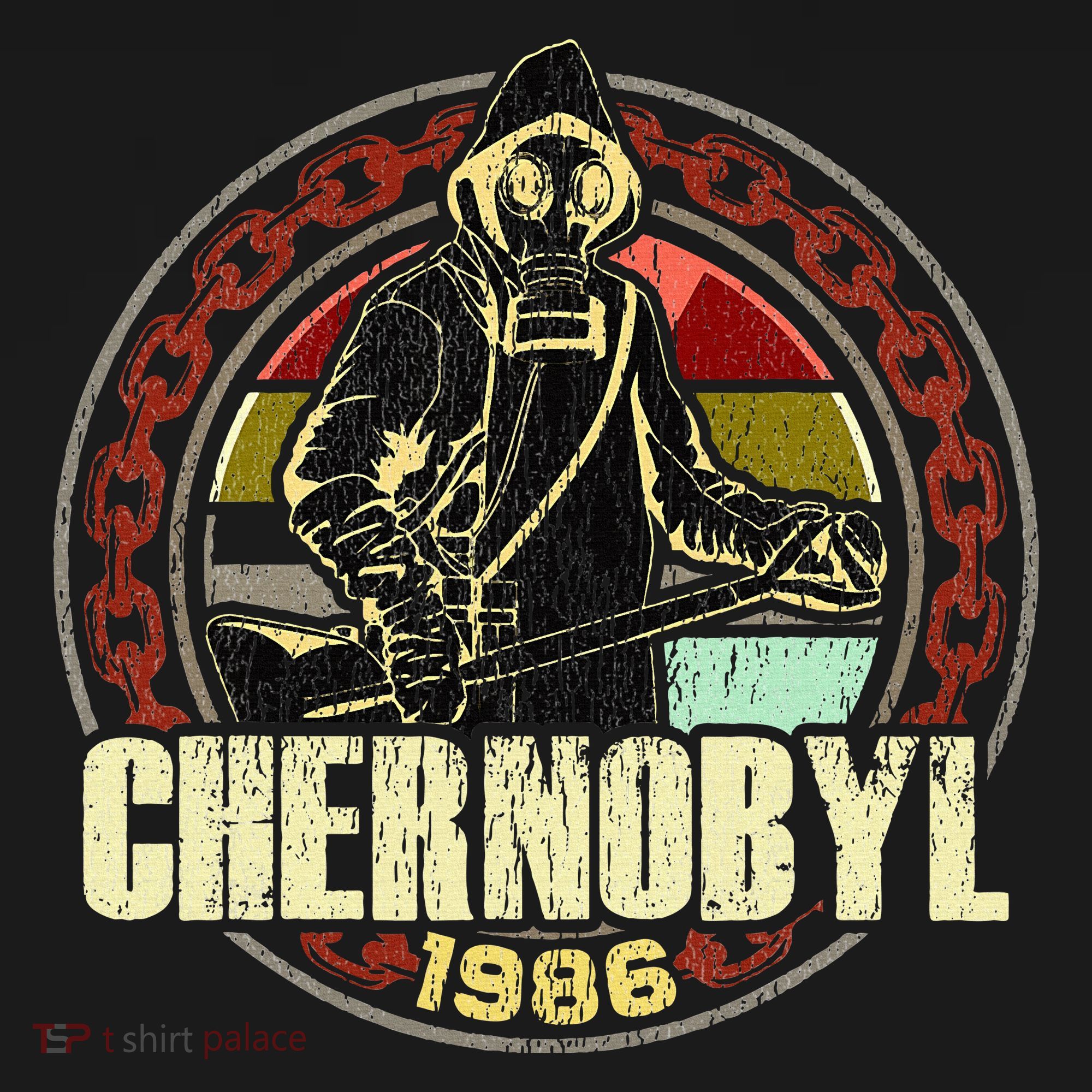Chernobyl 1986 Vintage Nuclear Power Plant Disaster T-Shirt