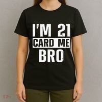 Cool 21st Birthday For Men 21 Year Old Legal Age Adult T-Shirt thumb 4