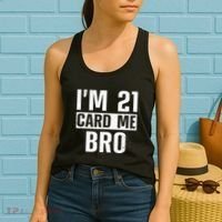 Cool 21st Birthday For Men 21 Year Old Legal Age Adult Women's Tank Top thumb 2