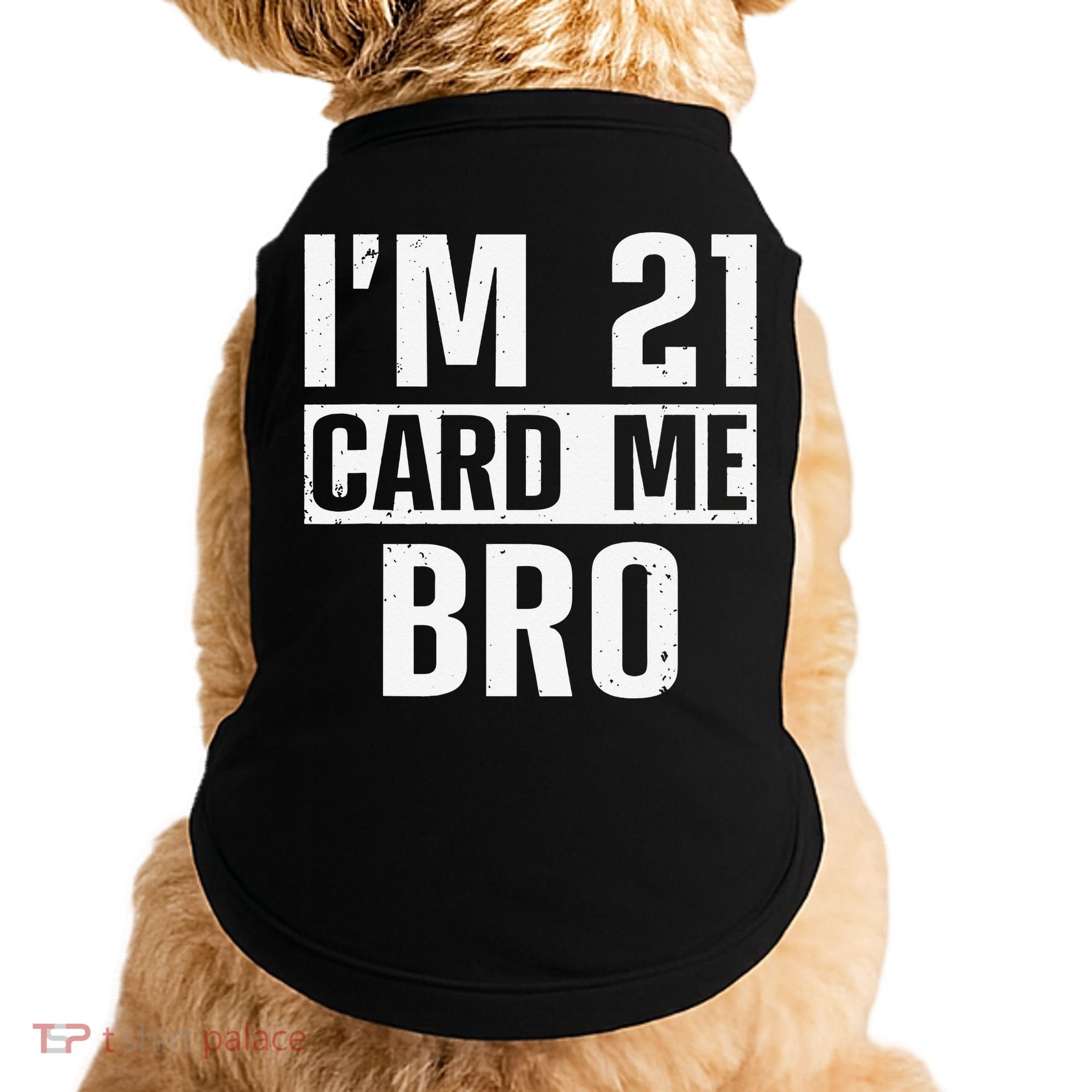 Cool 21st Birthday For 21 Year Old Legal Age Doggie Tank