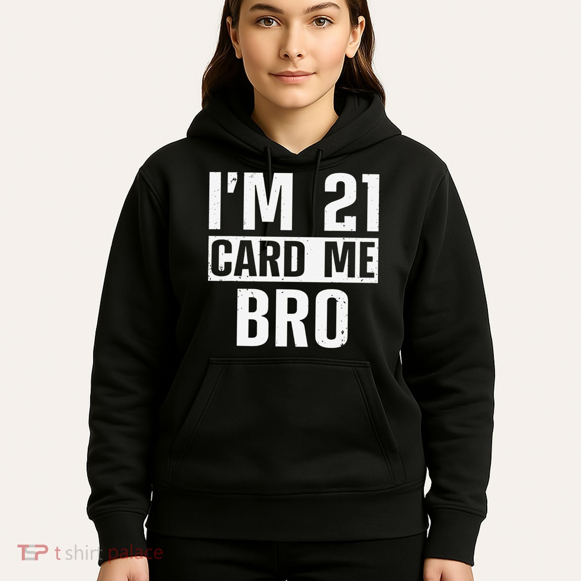 Cool 21st Birthday For 21 Year Old Legal Age Hoodie