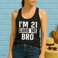 Cool 21st Birthday For 21 Year Old Legal Age Women's Tank Top thumb 2