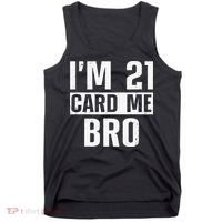 Cool 21st Birthday For 21 Year Old Legal Age Tank Top thumb 0