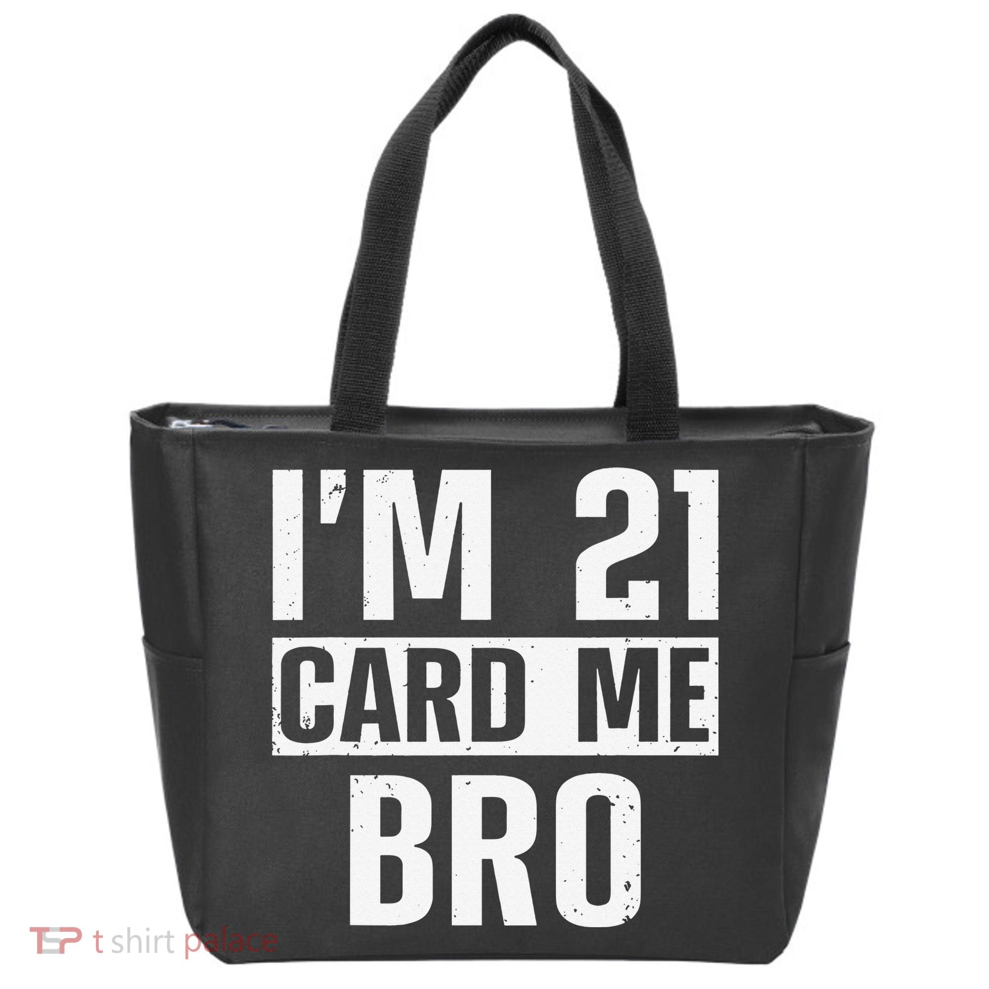 Cool 21st Birthday For 21 Year Old Legal Age Tote Bag