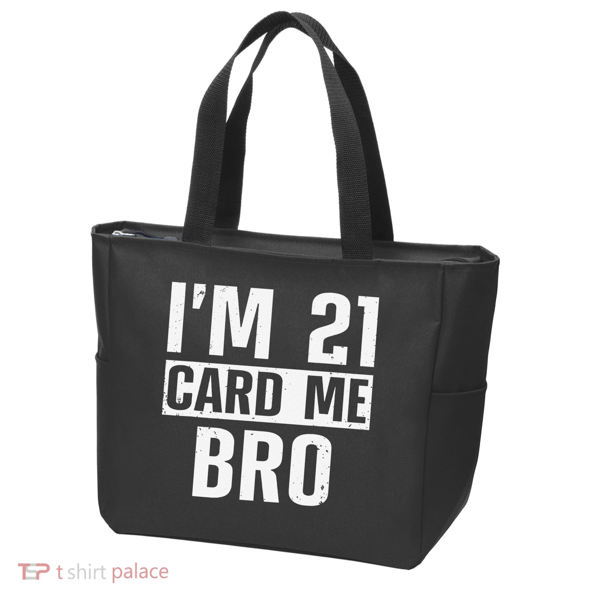 Cool 21st Birthday For 21 Year Old Legal Age Tote Bag