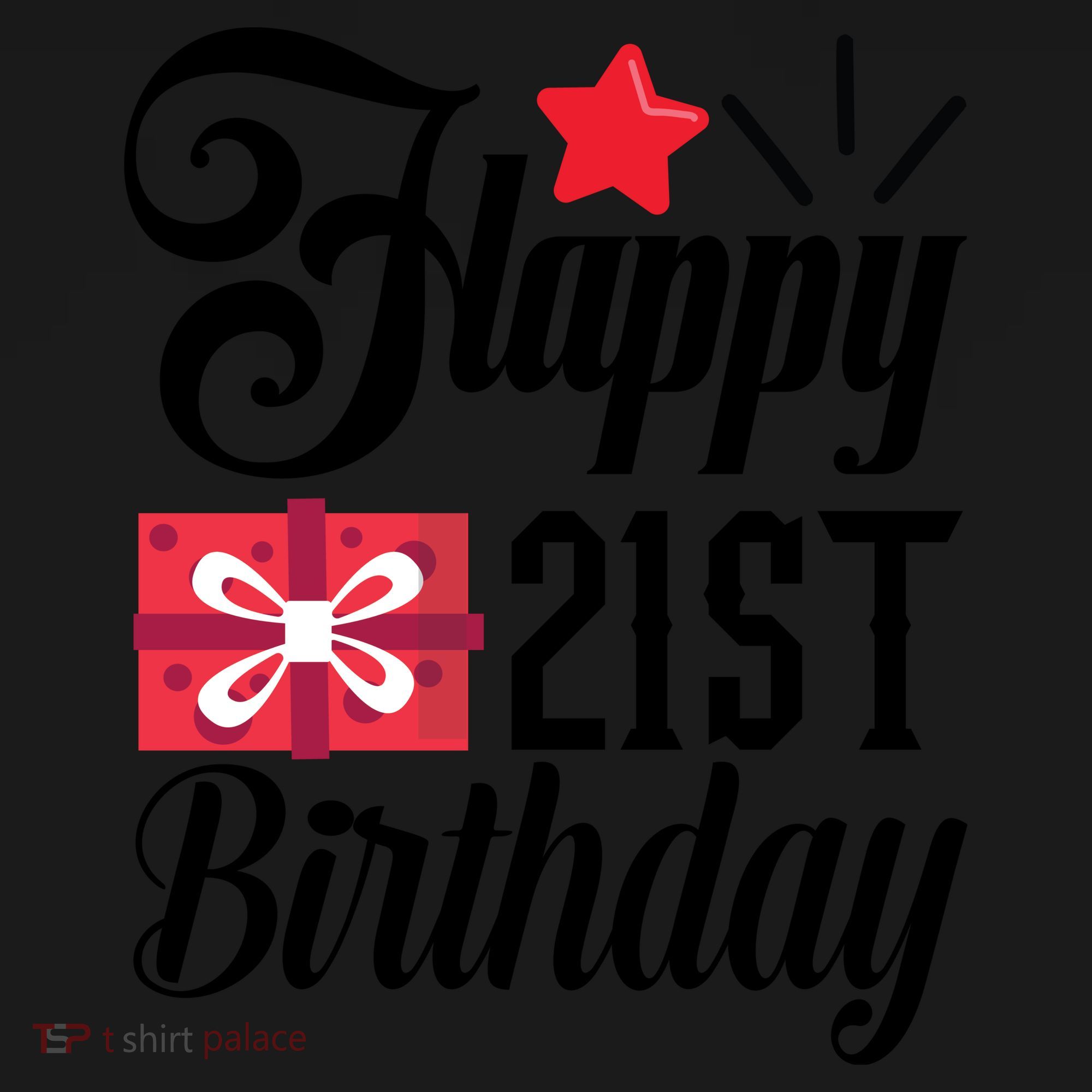 Celebrate 21st Birthday Milestone Graphic Toddler Hoodie