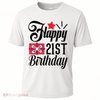 Celebrate 21st Birthday Milestone Graphic Cooling Performance Crew T-Shirt thumb 0