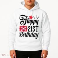 Celebrate 21st Birthday Milestone Graphic Hoodie thumb 2