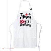 Celebrate 21st Birthday Milestone Graphic Apron thumb 0