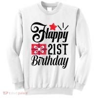 Celebrate 21st Birthday Milestone Graphic Sweatshirt thumb 0