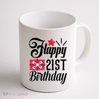 Celebrate 21st Birthday Milestone Graphic Coffee Mug thumb 1