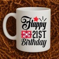 Celebrate 21st Birthday Milestone Graphic Coffee Mug thumb 2