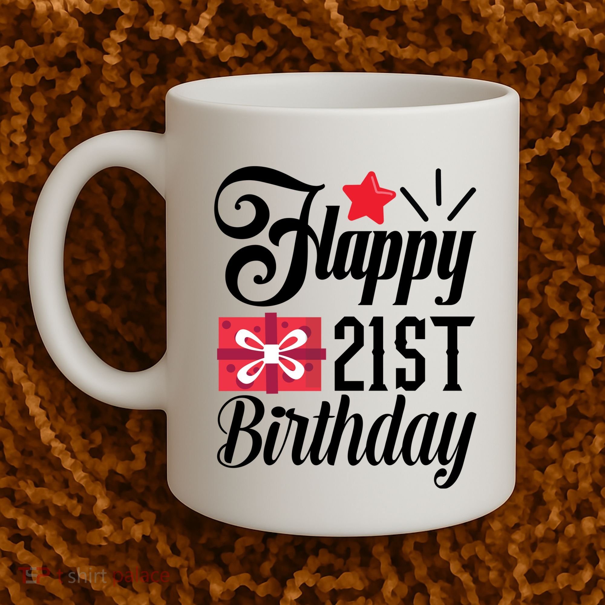 Celebrate 21st Birthday Milestone Graphic Coffee Mug