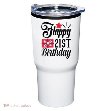 Celebrate 21st Birthday Milestone Graphic Tumbler