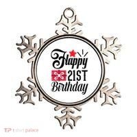 Celebrate 21st Birthday Milestone Graphic Ornament thumb 0