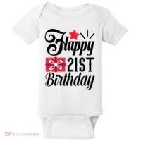 Celebrate 21st Birthday Milestone Graphic Baby Bodysuit thumb 0