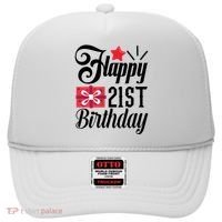 Celebrate 21st Birthday Milestone Graphic Hat thumb 0