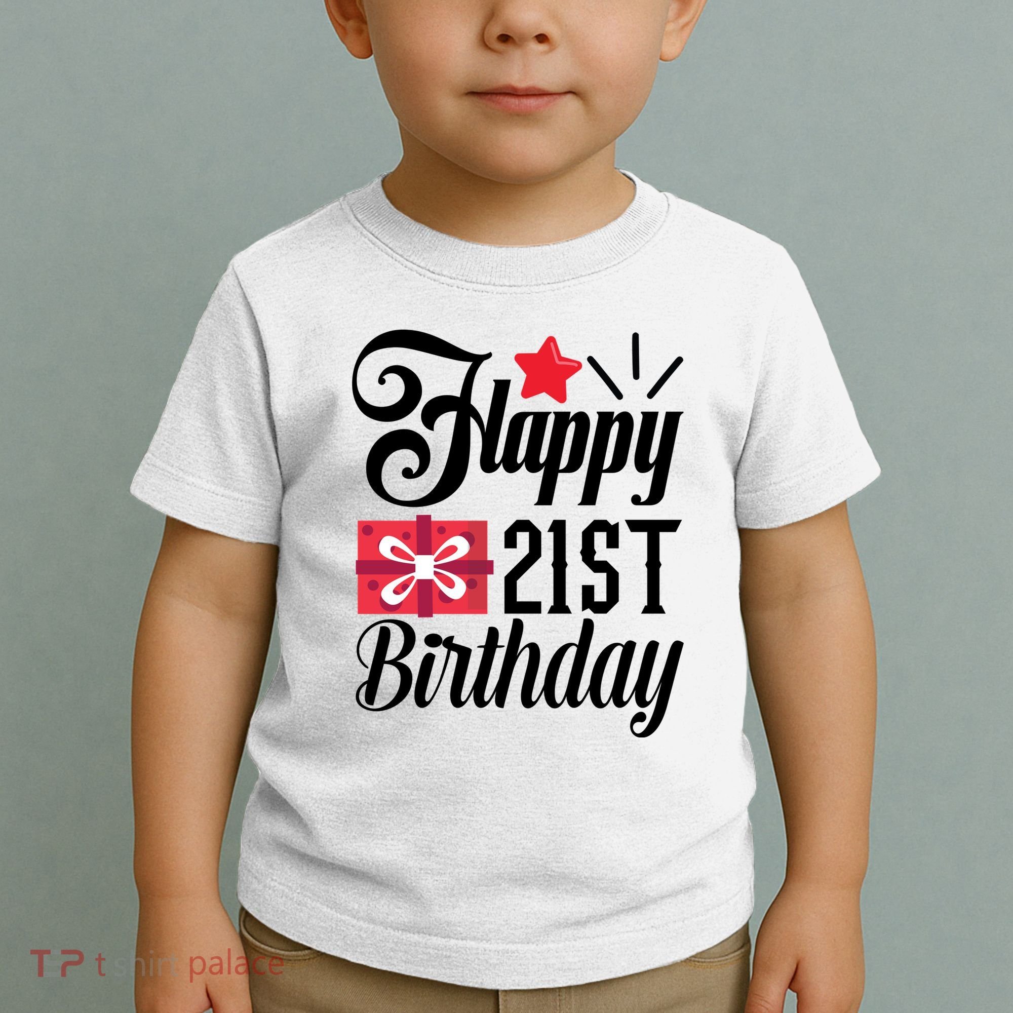 Celebrate 21st Birthday Milestone Graphic Toddler T-Shirt