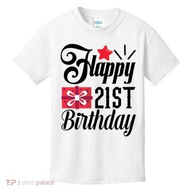 Celebrate 21st Birthday Milestone Graphic Kids T-Shirt