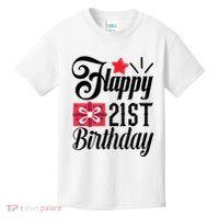 Celebrate 21st Birthday Milestone Graphic Kids T-Shirt thumb 0
