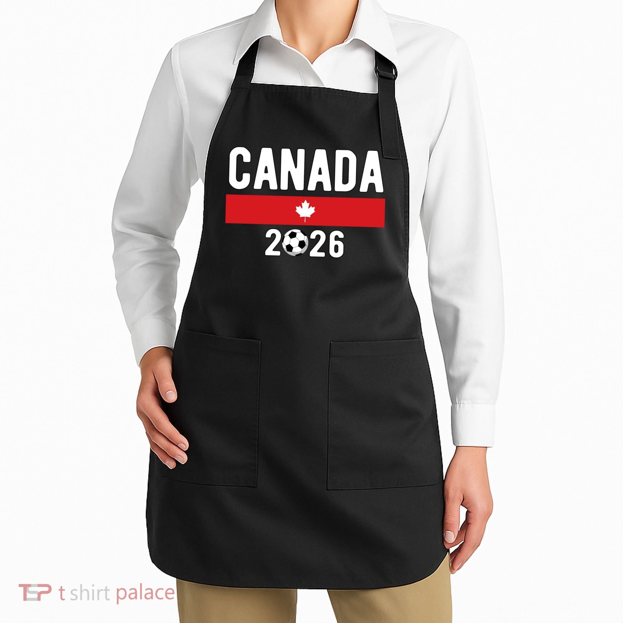 Canada 2026 Classic Canadian Soccer Fan Apron
