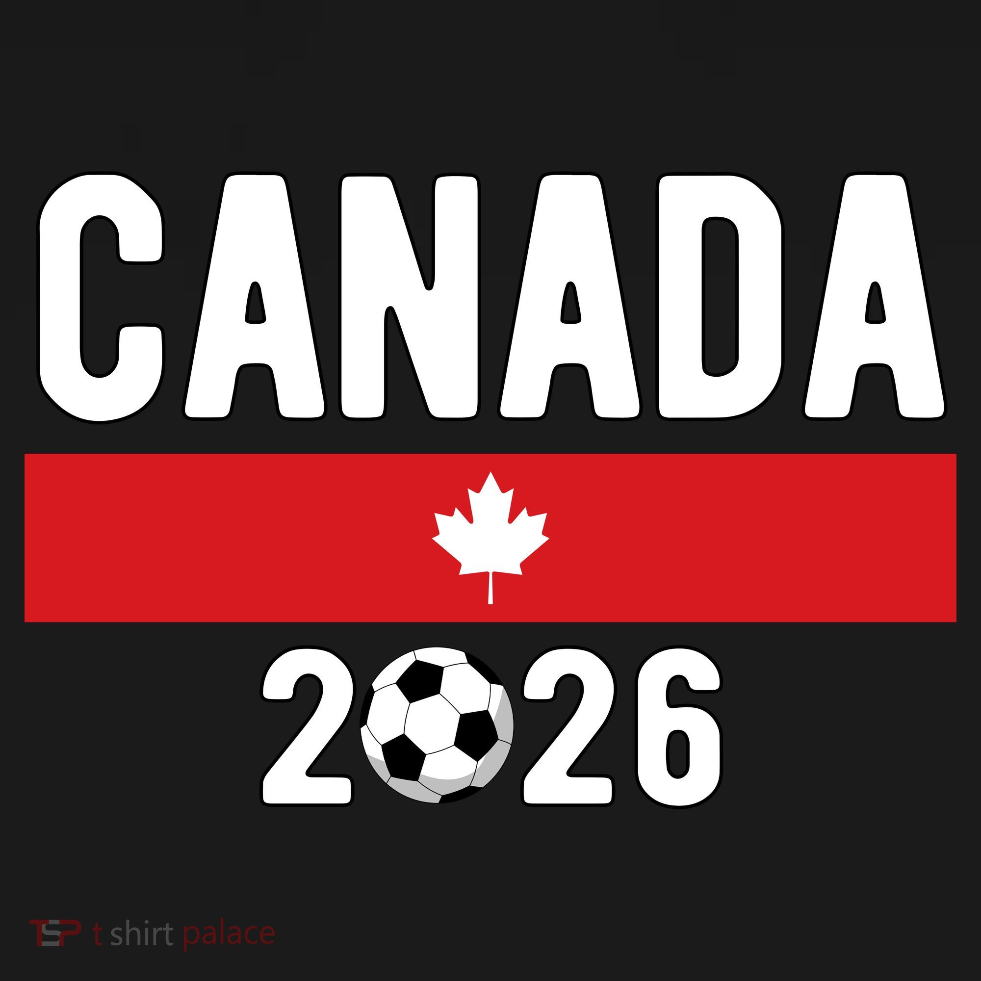 Canada 2026 Classic Canadian Soccer Fan Sweatshirt