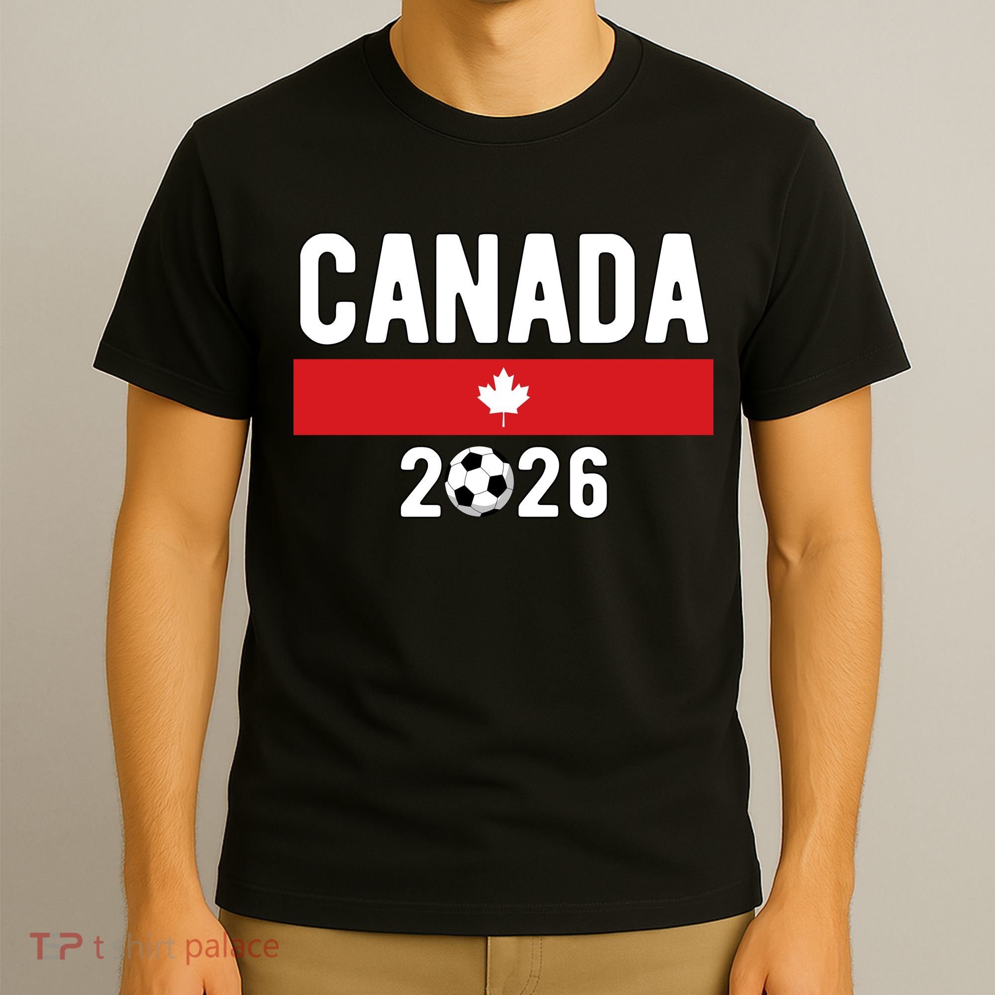 Canada 2026 Classic Canadian Soccer Fan T-Shirt