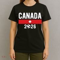 Canada 2026 Classic Canadian Soccer Fan T-Shirt thumb 4