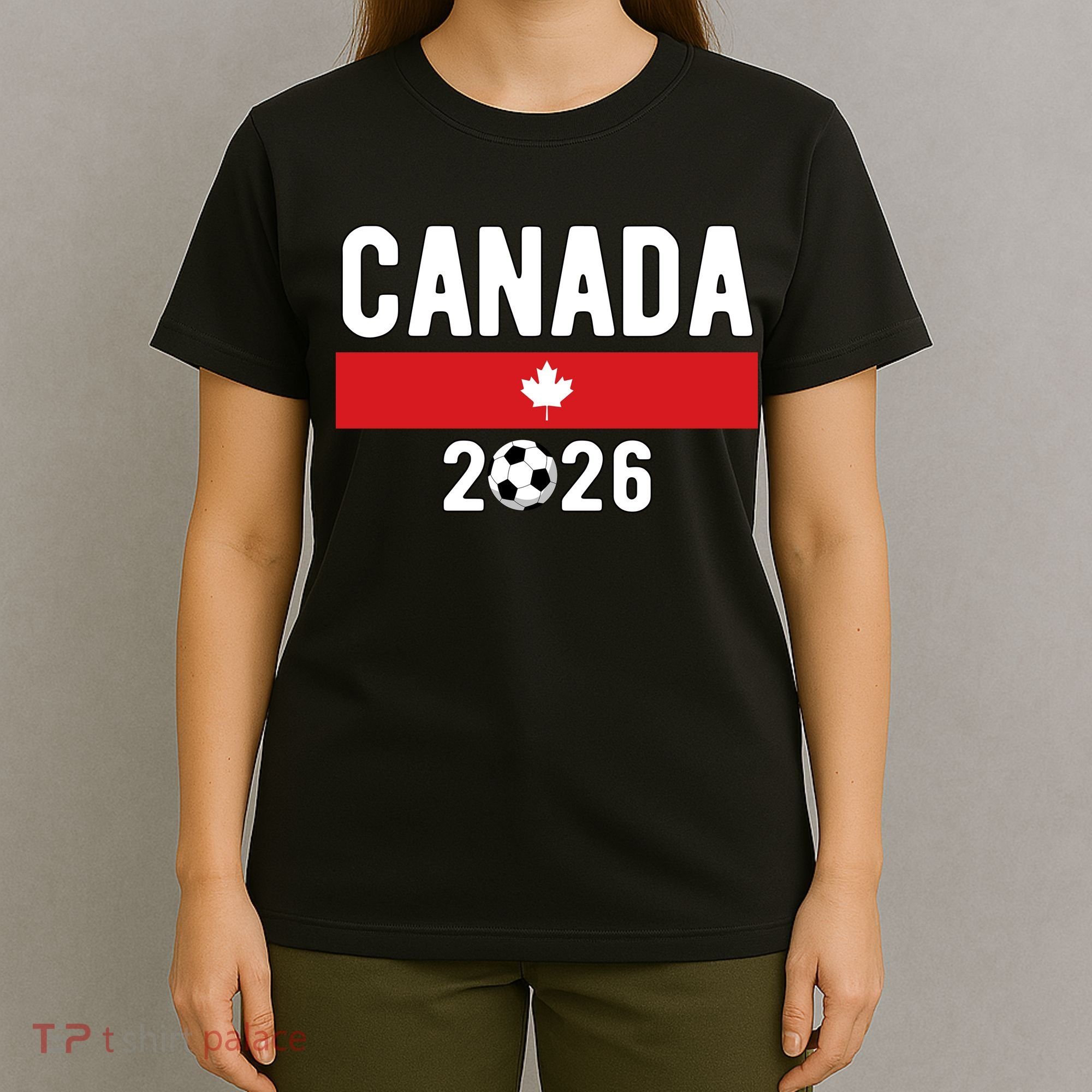 Canada 2026 Classic Canadian Soccer Fan T-Shirt